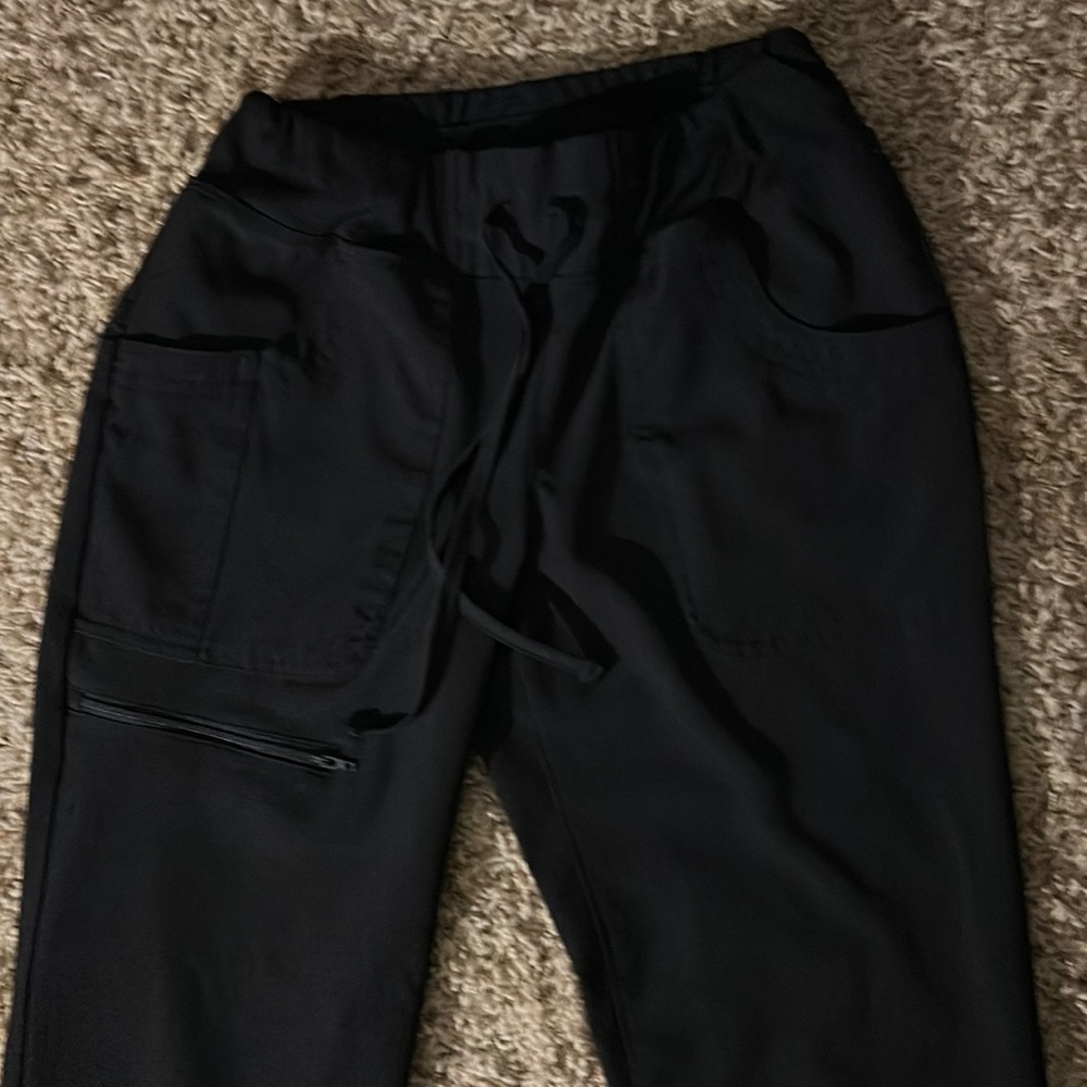 Brand New Heart Soul black scrub pants.